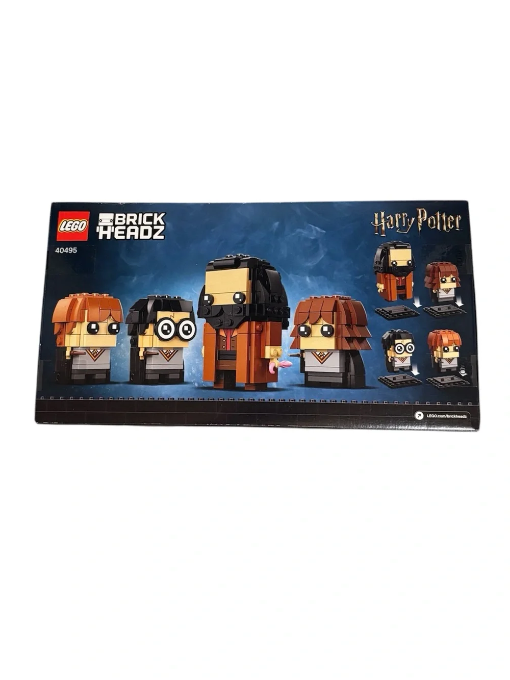 Lego Harry Potter BrickHeadz Harry, Hermione, Ron and Hagrid Set (#40495) - Picture 2 of 6